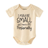Big Personality Baby Clothes Cute FunnyUnisex Baby Bodysuit for Infants Vêtements bébé